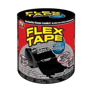 Flex Tape Isolasi Lakban Waterproff Rubberized Seal Tape [ 4 Inch]