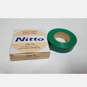 isolasi NITTO HIJAU isolatip SELOTIP LAKBAN KABEL LISTRIK NITO WARNA