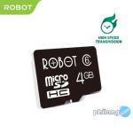ROBOT 4GB Memory Card Micro SD Class 10 Speed with Package