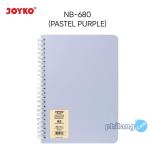 Ruled Notebook Diary Agenda Buku Catatan Bergaris Joyko NB-680 60 hal - Pastel Purple