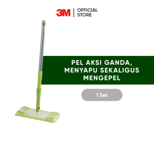 3M Scotch-Brite Alat Pel Lantai 1 set