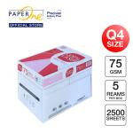 Copy & Laser Kertas Q4 75gr Copier 1 Box (2500 lembar) Kertas HVS