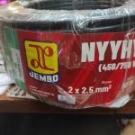 KABEL SERABUT NYYHY 2X2,5MM 2X2,5 MM JEMBO 2x2.5 1 ROLL@50M 50 M METER