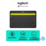 Logitech K480 Keyboard Wireless Bluetooth Multi-Device - Black