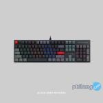 Rexus Keyboard Gaming Heroic KX5 - Black Grey, Brown