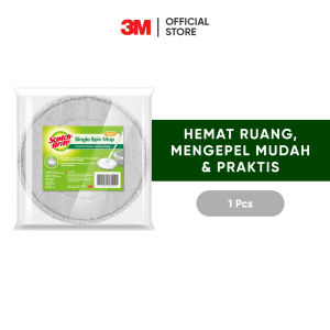 3M™ Scotch-Brite™ Refill Alat Pel Single Spin Mop, 1 pc