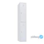 HighPoint Granada Locker Besi 2 Pintu - AISL2 Grey