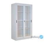 HighPoint Granada Lemari Arsip Pintu Kaca - AFSLDG Grey