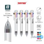 Ball Pen Pulpen Pena Joyko BP-384 Octaco 0.7 mm 8 Warna Colors