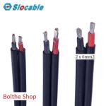Kabel Solar Panel 2x6mm SLOCABLE PV1F Twin Core 6mm Cable PV 2x 6mm2
