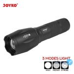 Rechargeable LED Flashlight Senter LED Isi Ulang Joyko FL-85