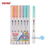 Highlighter Penanda Joyko HL-54 1 Set 6 Pcs 6 Warna
