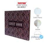 Guest Book Buku Tamu Daftar Undangan Batik Joyko GB-2833R-7
