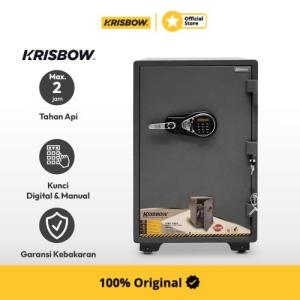 Krisbow 60x57x92 Cm Brankas Tahan Api Yb-920alp