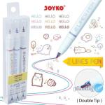 Color 2 Lines Pen Pulpen Pena Warna Joyko CLP-51-3