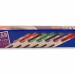 Ballpoint/Pen.faster.gel-858-0.5mm.isi.12.batang-black