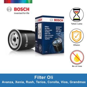 Bosch Filter Oli Toyota Avanza, Xenia, Rush, Terios, Corolla, Vios, Grandmax 1.3 