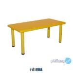 INFORMA YARIS MEJA ANAK RECTANGLE - KUNING