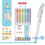 Penanda Berwarna Highlighter Joyko HL-77-6 Warna Pastel Color