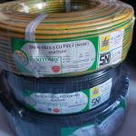 kabel nyaf 6mm serabut yunitomo tembaga asli 100m - Merah