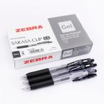 Zebra Pulpen Gel Sarasa 05 1 lusin = 12 pcs - HITAM 1 LUSIN