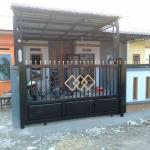 pagar besi minimalis rumah