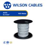 AVSS 0.3 mm2 100 Meter - Kabel Otomotif Wilson Cables - Kuning