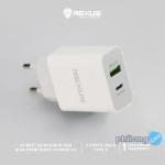 Rexus Adapter Quick Charge Power Delivery Type C 3.0 PA85 20W 2 Port