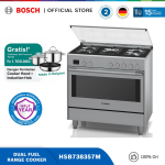 Bosch HSB738357M Freestanding Dual Fuel Range Cooker 90 cm