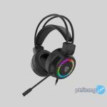 Rexus Headset Gaming Vonix SH39 FREE Splitter - Hitam