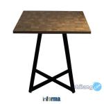 INFORMA MANFORD X MEJA TAMU 70X70X75 CM - COKELAT