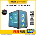 Casing Gaming Armaggeddon Tessaraxx Core 12 Air E-ATX Gaming PC Case - BLACK
