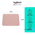 Logitech Mouse Pad Studio Series Alas Polos, Anti-Slip - Rose