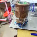 Isolasi Nitto Denko Coklat Tahan Panas Teflon Tape 1 inch Ori