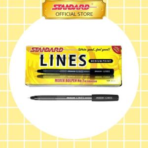 Standard Pen Lines isi 12 pcs (Pulpen, Pena, Ballpiont, Pen)