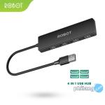 ROBOT H130-80 4 Ports USB HUB 80cm Portable Multi Function Garansi 1th
