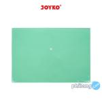 Map Kancing Plastik Data Bag Tas Joyko DBG-108 Pastel Color - Green