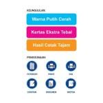 SiDU Kertas Fotocopy 80 GSM A4 - 1 Boks = 5 Rim