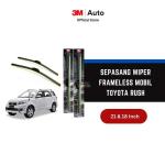 3M Wiper Frameless Mobil Toyota Rush - 21 dan 18 inch