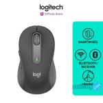 Logitech Signature M650 L Mouse Wireless Bluetooth Silent Full Size - Graphite