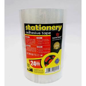 Nachi Selotip Stationery Nachi Transparant 24 mm x 72 yard (6 Pcs)
