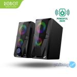 ROBOT Speaker Aktif Stereo Gaming 3.5mm Garansi Resmi 1 Tahun RS200