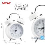 Jam Beker Dering Beker Alarm Clock Joyko ALCL-605 - White