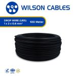 Wilson Cables - Drop Wire U-ES 1x2x0.6 mm² 100 Meter