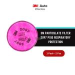 3M™ Particulate Filter 2097 P100 Respiratory Protection - 1 Bag isi 2