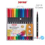 Color Brush Pen Pena Kuas Warna Joyko CLP-13 - CLP-13 12Warna