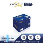 PaperOne Kertas Quarto 80gr All Purpose 1 Box (2500 lembar) Kertas HVS