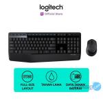 Logitech MK345 Combo Keyboard dan Mouse Wireless Full Size Nyaman
