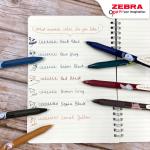 Zebra Sarasa Clip 0.5 Pulpen Gel Animal Pop Up JJ15 - isi 5