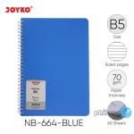 Ruled Notebook Diary Agenda Buku Catatan Bergaris Joyko NB-664 60 hal - Blue